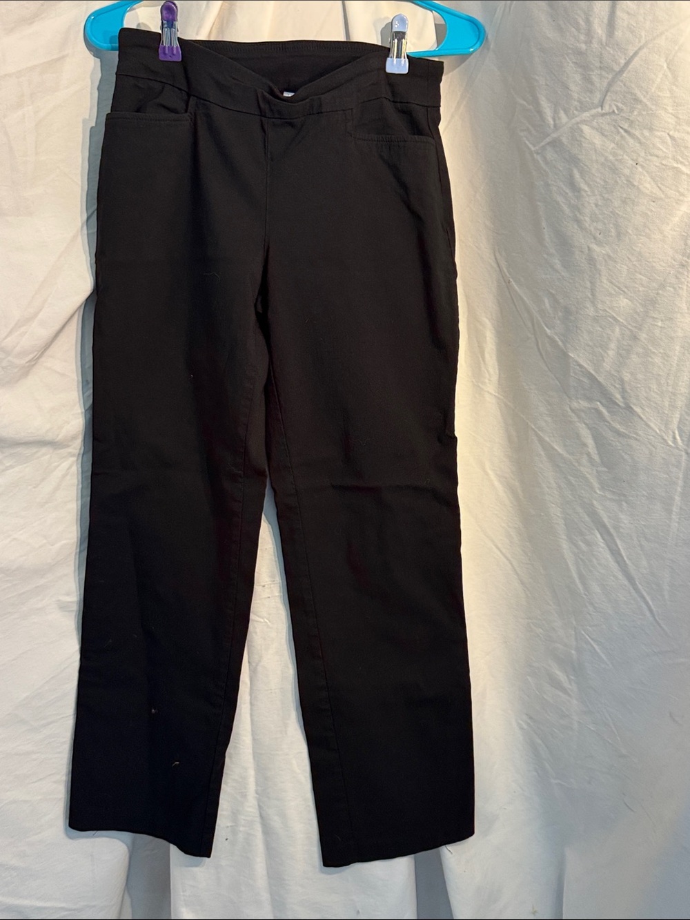 Time and Tru Black Slim Chinos